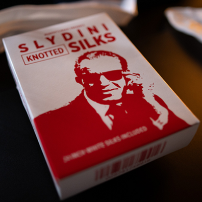 Slydini's Knotted Silks (White / 24 Inch)  by Slydini & Murphy's Magic - Trick